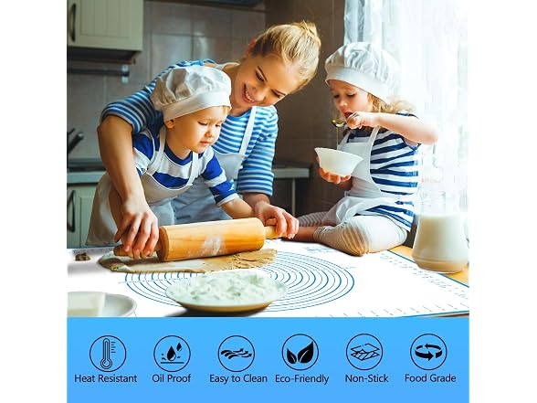 UBeesize Oversize Silicone Baking Mat