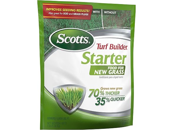 Starter Food for New Grass, 3lbs 12 Pack