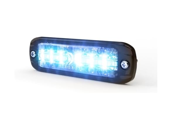 ECCO LED Amber Warning Light 6 LEDs