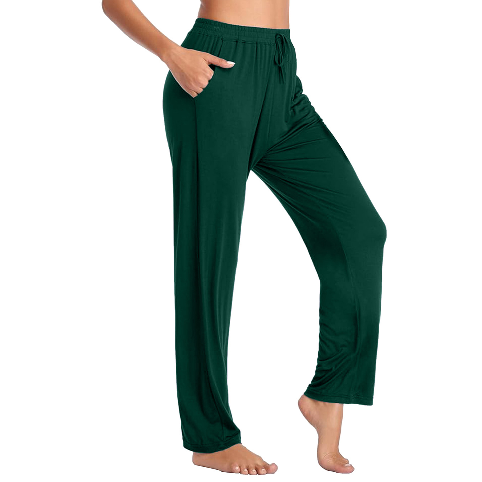 5Pk Womens Loose Fit Lounge Pants - Gallery 24