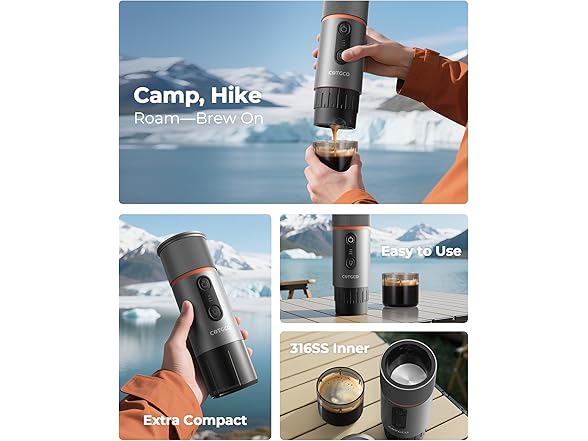 COTGCO Portable Espresso Coffee Maker