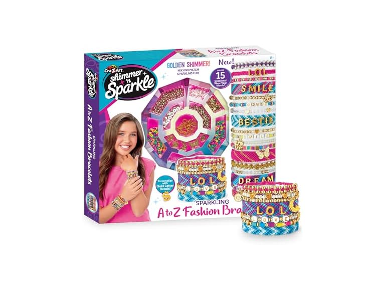 Cra-Z-Art Shimmer 'n Sparkle Bracelet Kit