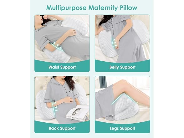 DONAMA Cooling Pregnancy Pillow
