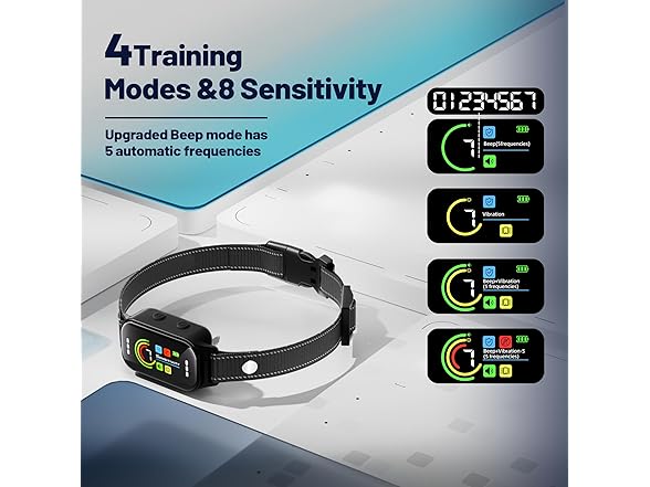 (2 Pack) JEUJE Dog Training Collar