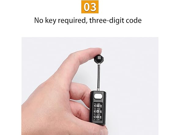 (2 Pack) Travel Luggage Lock