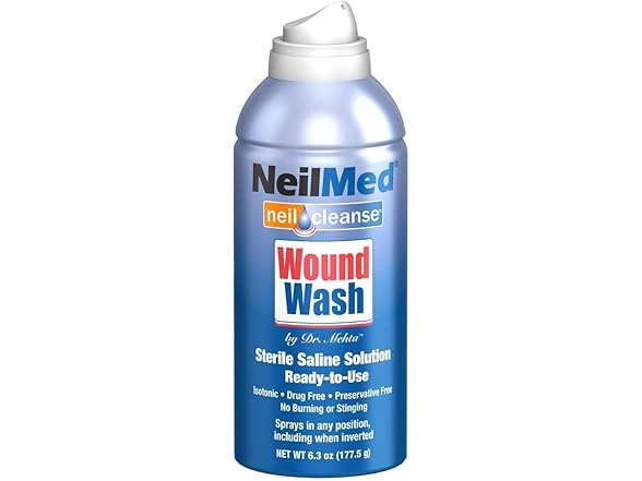 NeilMed Wound Wash 6.3oz