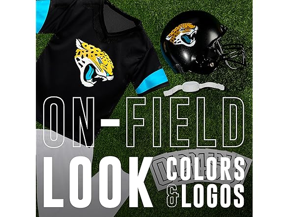 JACKSONVILLE JAGUARS (Youth-Medium) Helmet and Uniform Set