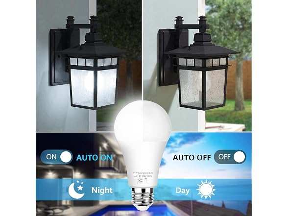Brightever 11W A19 LED Light Bulbs 5000K