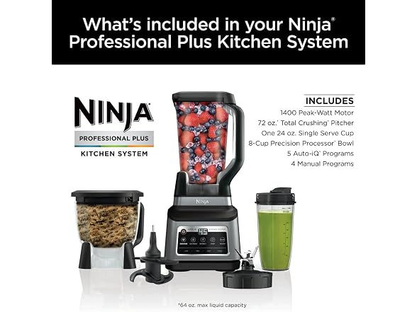 Ninja BN800 Professional Plus Kitchen System