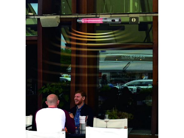 Westinghouse Patio Heater Wall Mounted Silver