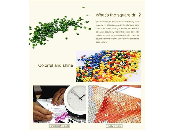 Full Drill Cartoon Girl Bathing Square 