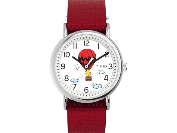Timex Peanuts Weekender 38mm Watch