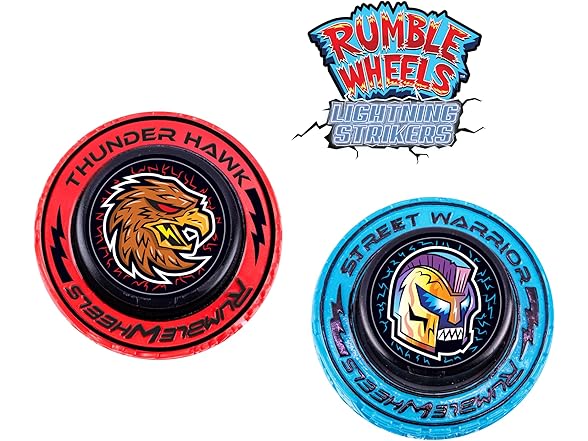 Rumble Wheels Lightning Strikers 2-Pack