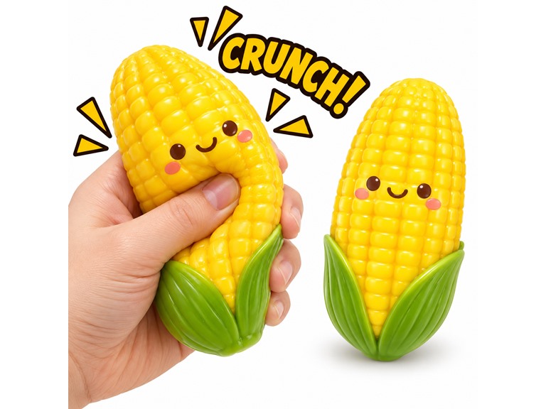 Corn Crunch Squishy 2-Pk