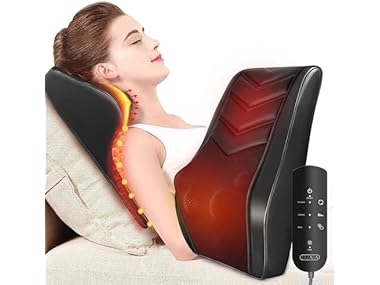 $29.99, Was $89.99, 66% Off! OMASSA Back Massager with Heat dealfomo