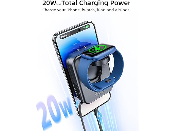 AFLYDOG 2 in 1 Wall Charger