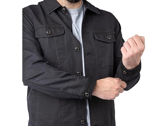 Field Stream Mens Epoch Lt Twill Shirt Jacket