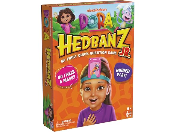 Dora the Explorer Hedbanz Jr., Picture Guessing Card Game