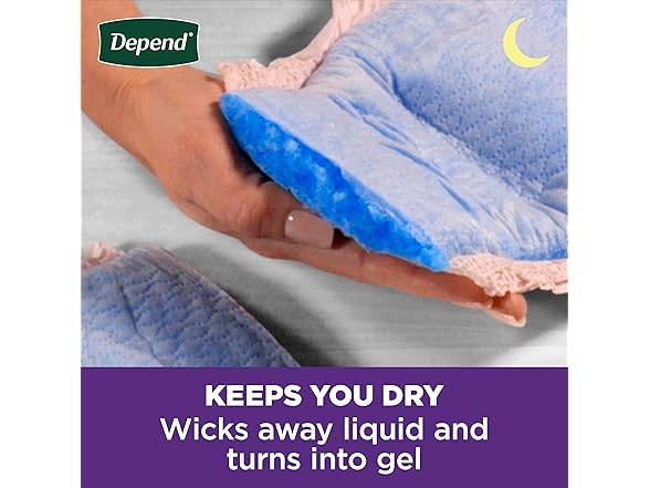 Depend Night Defense Women's M 15ct