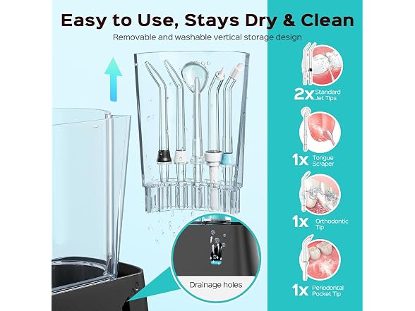 COSLUS Advanced Water Flosser for Teeth
