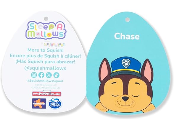 Squishmallows Original Paw Patrol 18in Marshall