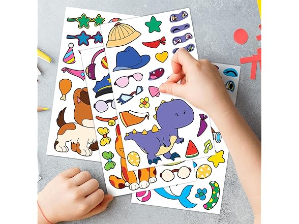 BOGIKI Make Your Own Animal Stickers
