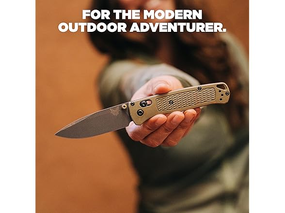 Benchmade Bugout Knife - Ranger Green Grivory - Cerakote Finish - Gallery 6
