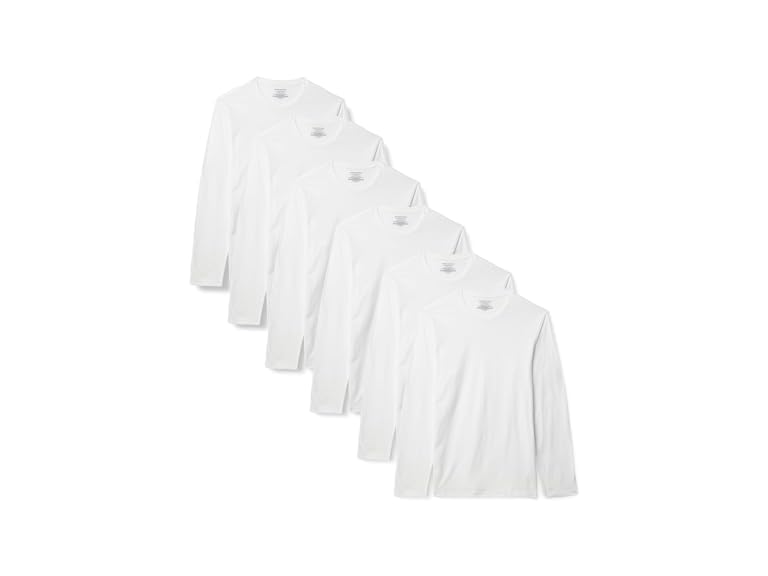 AE Men Crew Undershirts 6Pk - Gallery 20