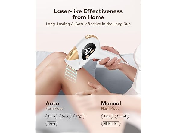 LYSMOSKI LYSMOSKI Laser Hair Removal for Women an