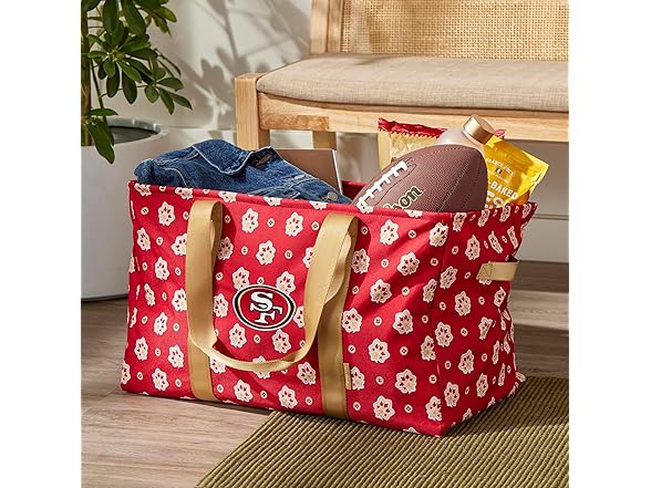 49ERS Vera Bradley Womens Recycled NFL Car Tote