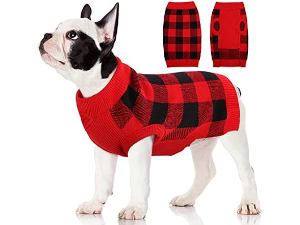 Kuoser Kuoser Dog Sweater Pullover Knitwear,