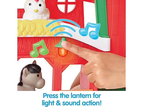 Kidoozie Barnyard Farm Playset