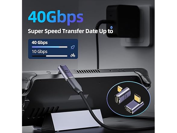 THAMBA USB C 90 Degree Adapter