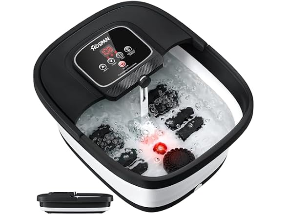 HOSPAN Collapsible Foot Spa with Heat