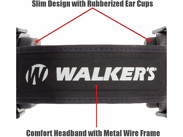 Walker's Game Ear Razor Passive - Don't Tread on Me