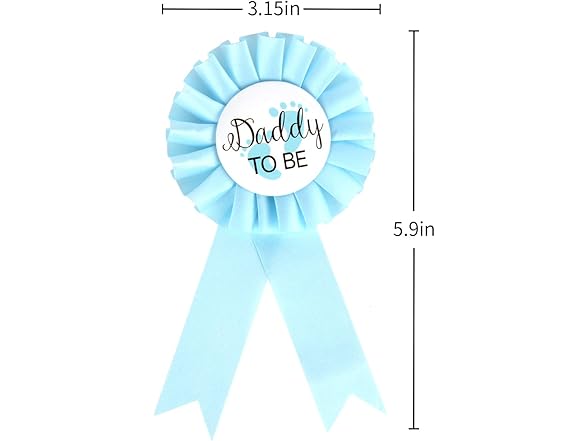 Ambishi Satin Fabric Daddy and Mommy Pin