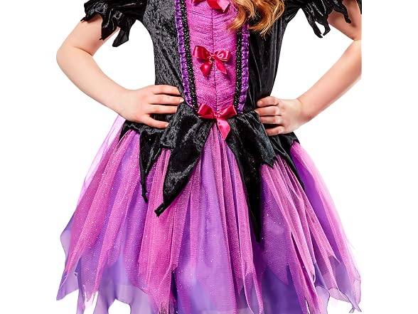 Rubies Witch Costume Dress for Kids (Medium)