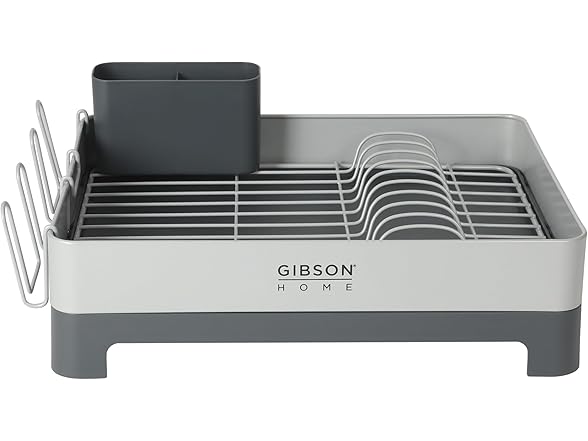 Gibson Home Nestcraft Full Size Rust Resistant Dish Rack