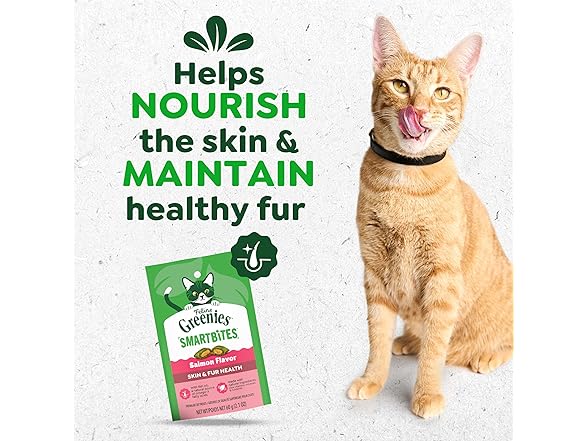 Greenies Cat Treats, Feline Smartbites, 2.1 oz