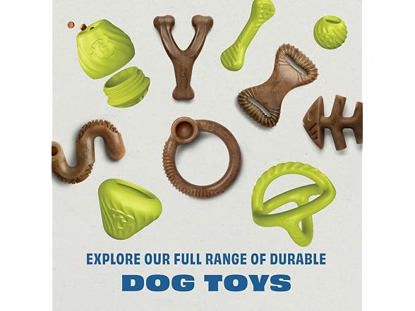 Benebone Natural Rubber Dog Bone Chew Toy
