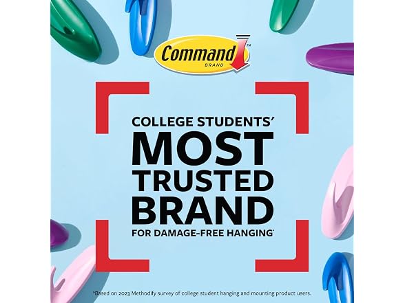 Command Mixed Designer Hook Pack, Watermelon, 10 Hooks