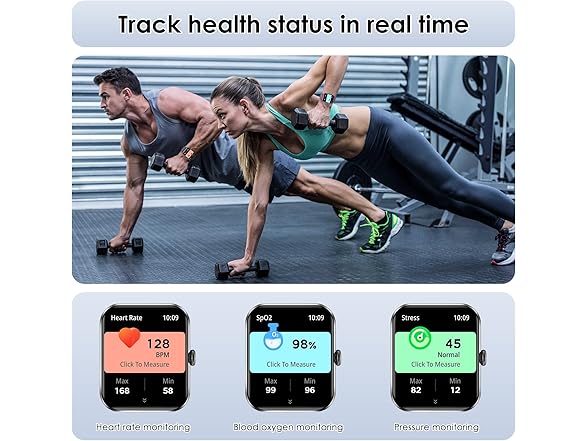 IOWODO 1.85" Smartwatch