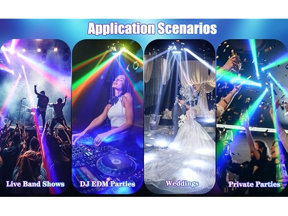 AGVYBE 150W Moving Head DJ Light Gen I