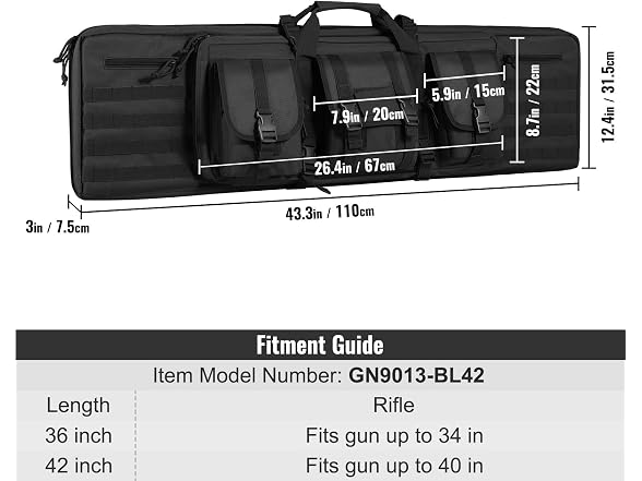 VEVOR Rifle Bag