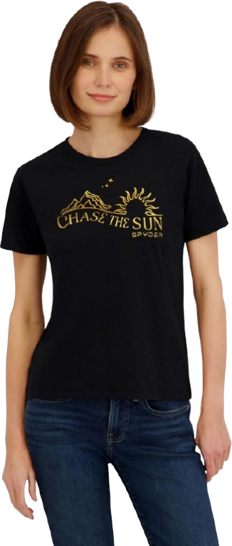 Spyder Womens Metallic Sun Graphic SS Tee - Gallery 5