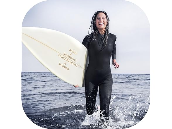 Women X-Small Black Wet Suit