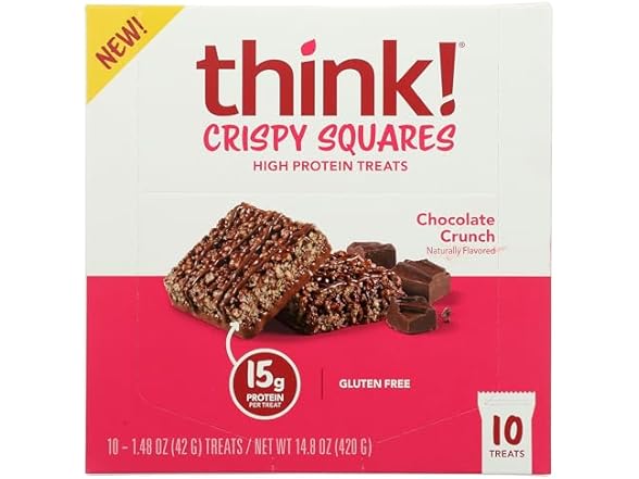 Think! Chocolate Crunch Crispy Square