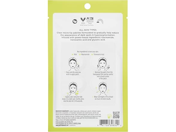 Pacifica Dark Spot Patches 12pk