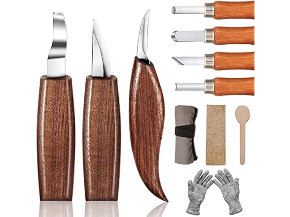 12-piece Wood Carving Set