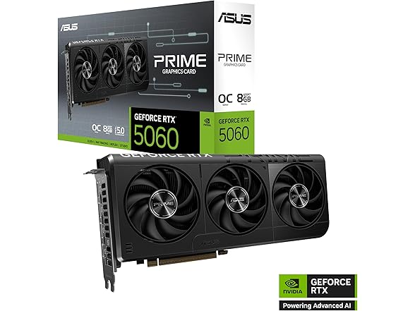 ASUS The SFF-Ready Prime GeForce RTX 5060 8GB OC